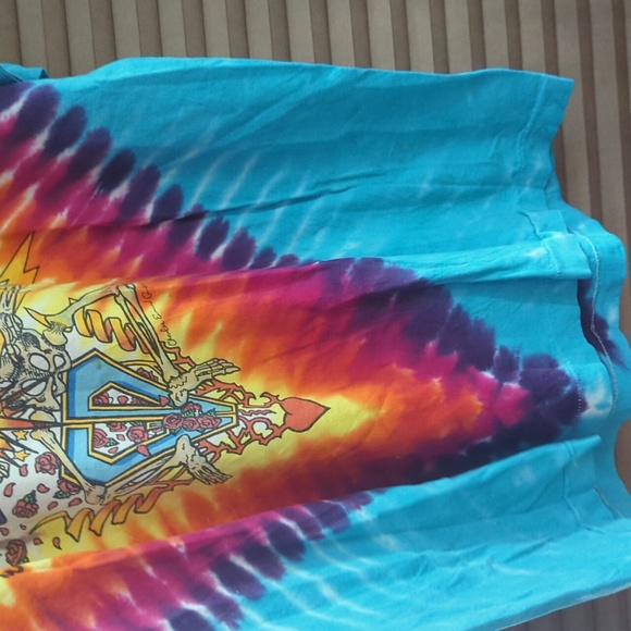 Vintage Grateful Dead Summer 92 Tie-dye Authentic Concert T-shirt Excellent XL - Picture 3 of 5
